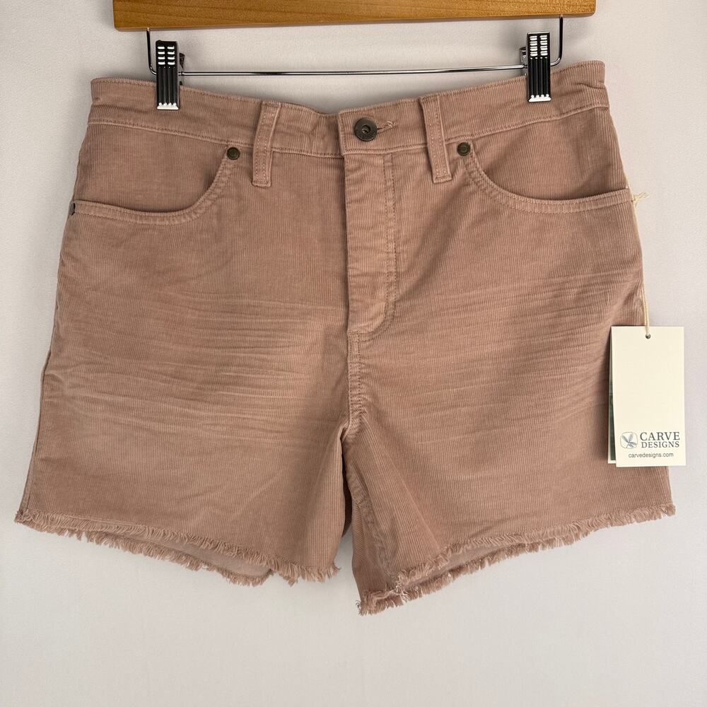 Carve Designs Oahu Hi Rise 4" Short Size 6